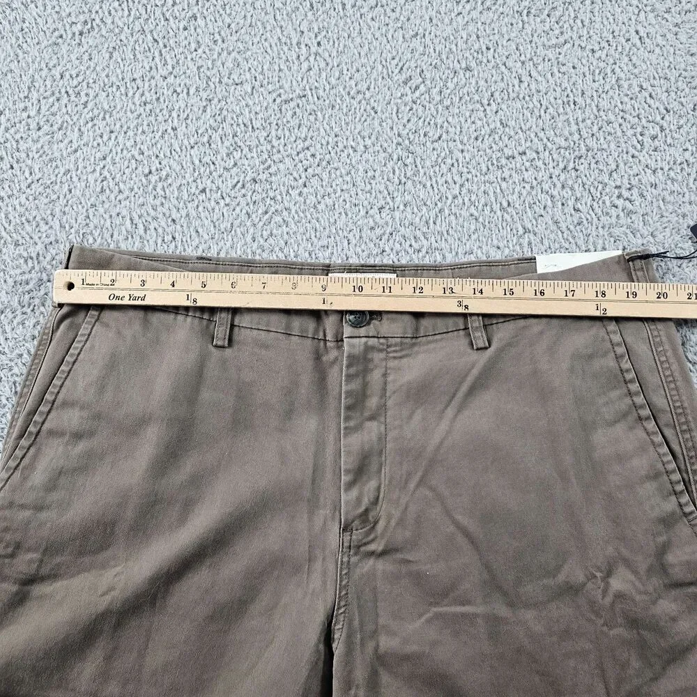 Joseph Abboud Pants 40x29 Khaki Brown Chino Comfort Stretch Preppy Casual NWT